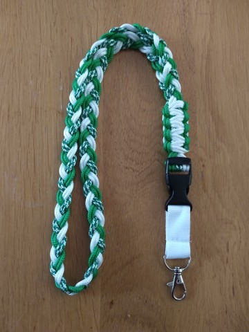 Keykoord groen - wit