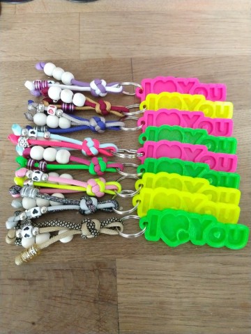 Sleutelhanger liefde 4